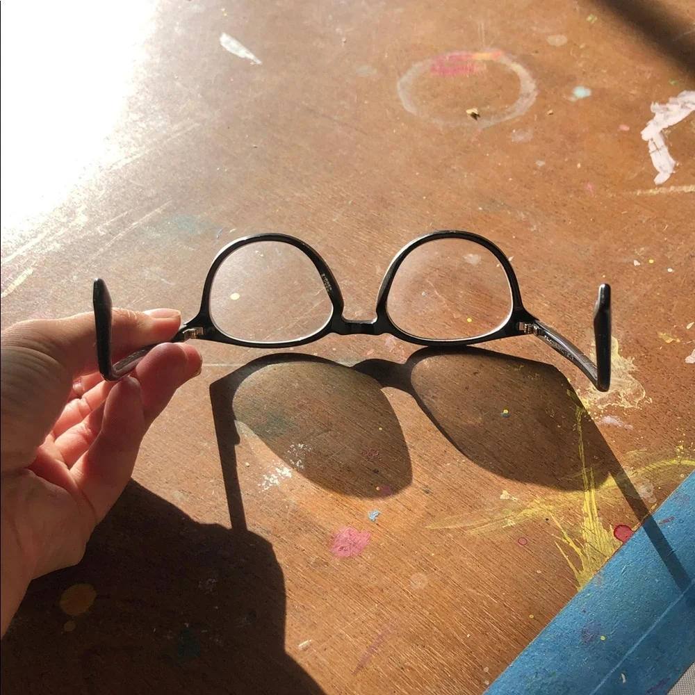 Warby Parker Black Butler Narrow Eyeglasses